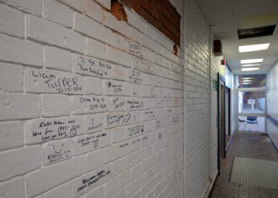 Wall - Foyer - Worcester Swimming Pool