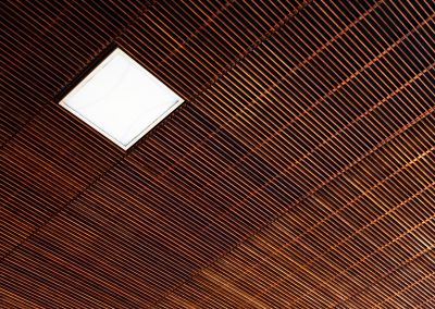 Pool Area Ceiling - Worcester Swimming Pool